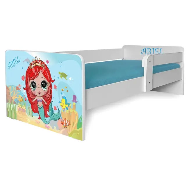 Pat Fetite Sirena Ariel P1 2-8 Ani Cu Protectie Laterala Detasabila - Pc-p-srt-arl-p1-70