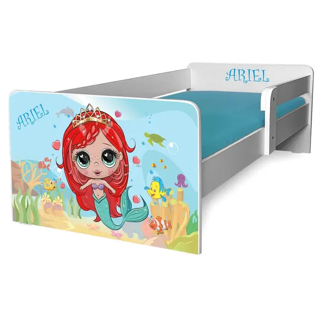 Pat Fetite Sirena Ariel P1 2-8 Ani Cu Protectie Laterala Detasabila - Pc-p-srt-arl-p1-70