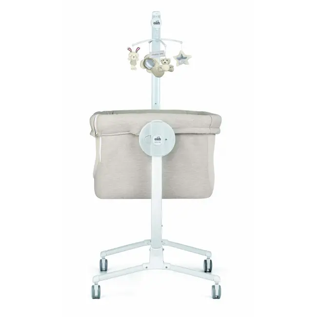 Patut Cu Leganare, Cullami, Co-sleeper 2 In 1, Cu Laterala Culisanta, Cu Setare Unghiulara, Cu Roti, Reglabil In 8 Pozitii Pe Inaltime, Gri Pjb49925168