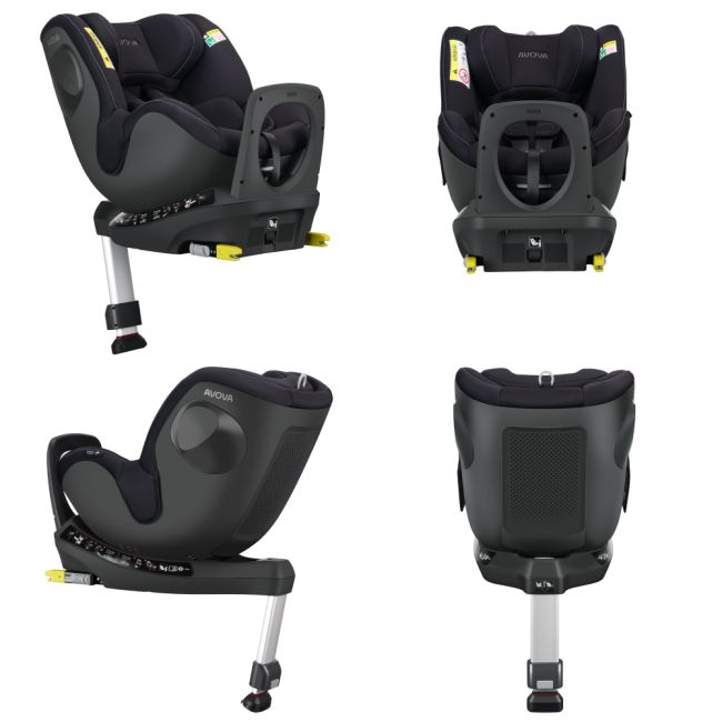 Scaun auto Avova Sperber-Fix 61 Pearl Black ERFAV1110001