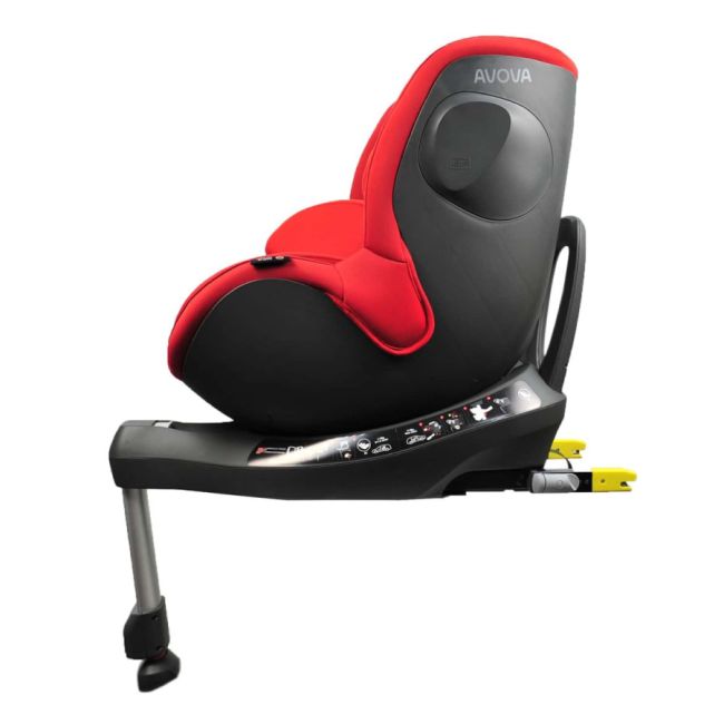Scaun auto Avova Sperber-Fix i-Size Maple Red ERFAV1105002
