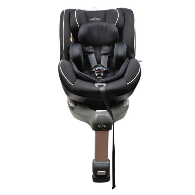 Scaun auto Avova Sperber-Fix i-Size Pearl Black ERFAV1105001
