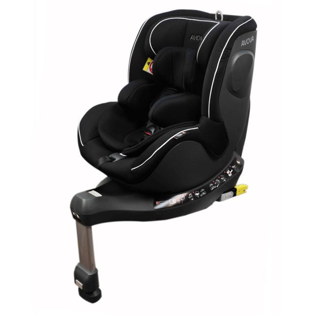 Scaun auto Avova Sperber-Fix i-Size Pearl Black ERFAV1105001