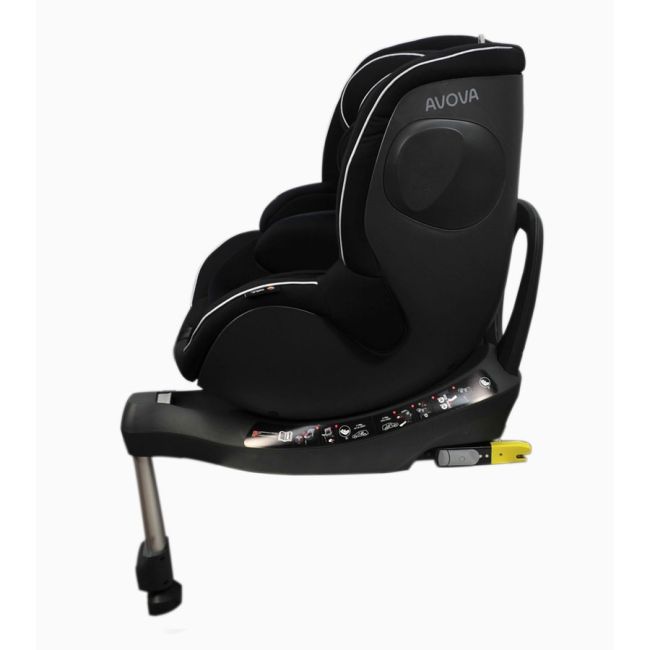 Scaun auto Avova Sperber-Fix i-Size Pearl Black ERFAV1105001