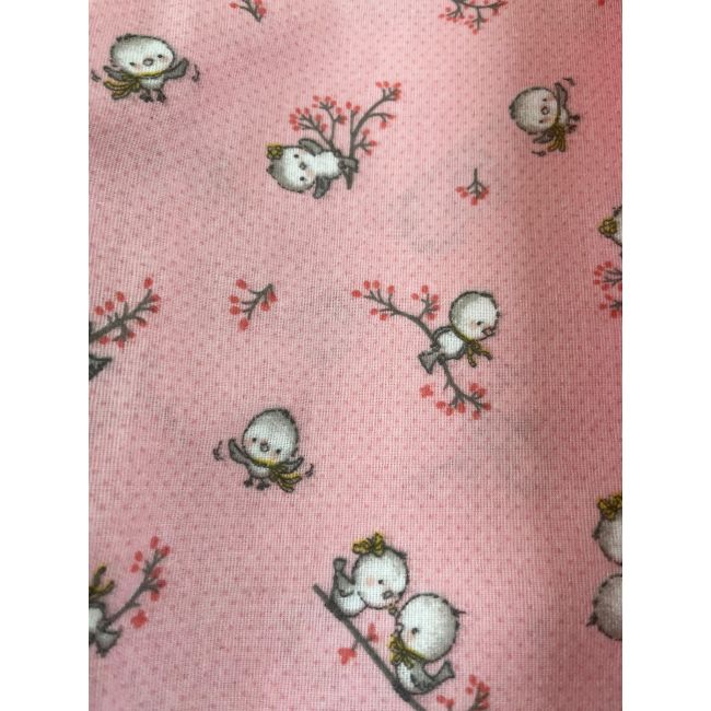 Scutece multifunctionale din finet 75x75 cm 3/set., puisori pink Kreis
