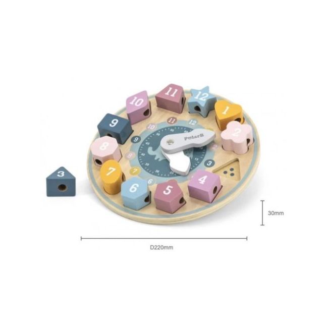 Ceas educativ cu forme geometrice polarb nc44053