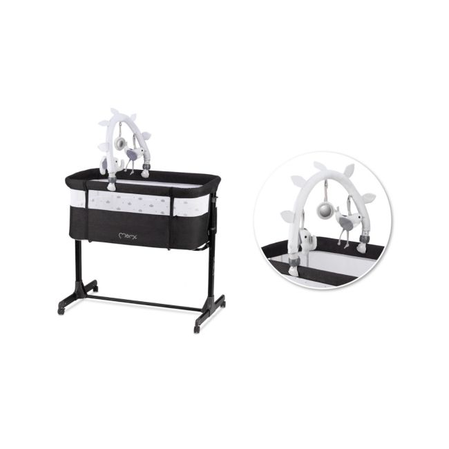 Co-sleeper MoMi, Revo - Black KRTLOZE00021