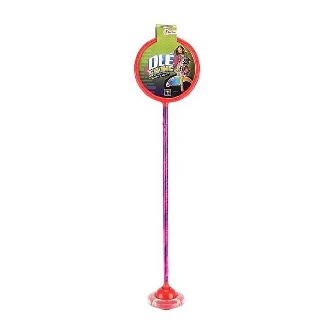 Coarda cu lumini  pentu glezna Ole swing Toi-Toys TT68003Z BBJTT68003Z_Rosu