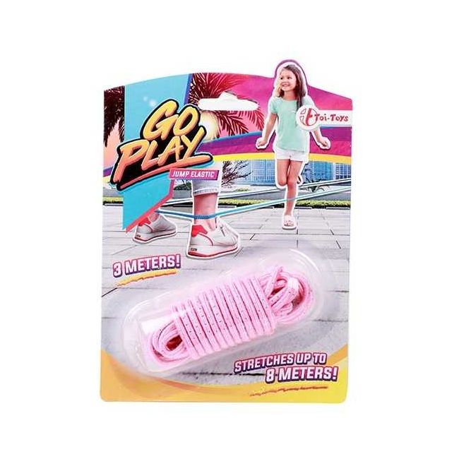 Coarda de sarit elastica 3m Toi-Toys TT68697Z BBJTT68697Z_Roz