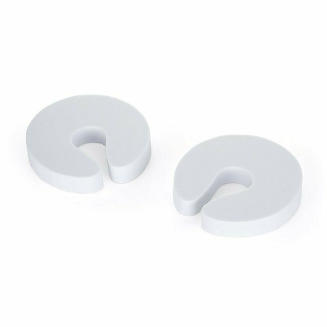 Feedo - Protectii pentru oprirea usilor, Din spuma EVA, 9.4 x 9.2 x 1.8 cm, 4 bucati, Alb BYN245202