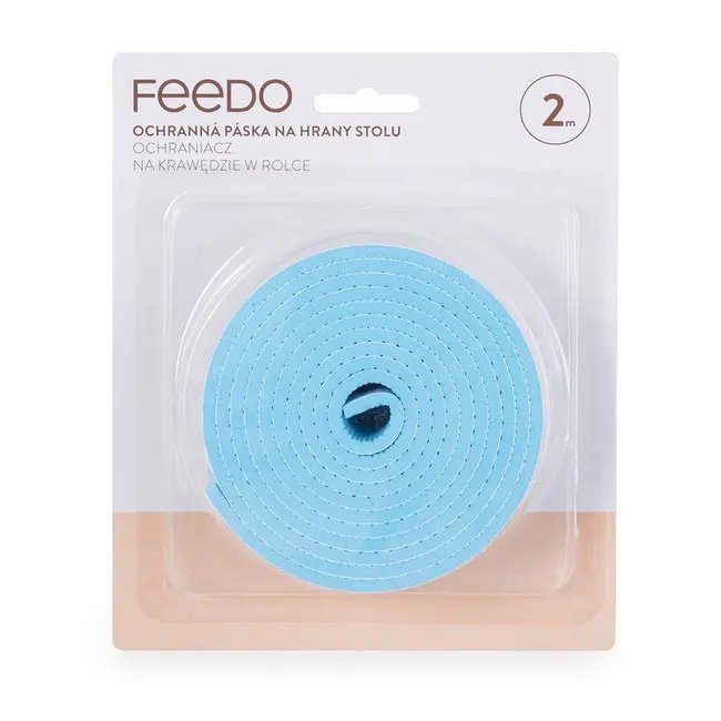 Feedo - Rola protectie margini ascutite, Moale si atenuanta, Lungime 2 m, Albastru BYN244205