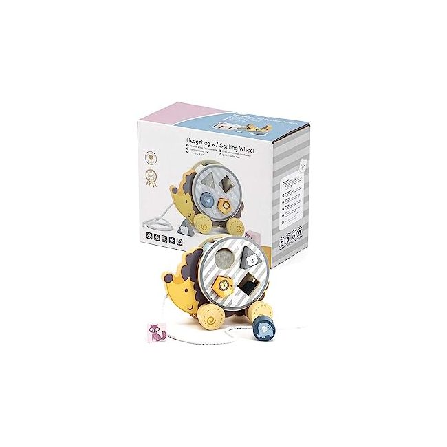 Jucarie de tras roata sortator forme geometrice arici polarb nc44025