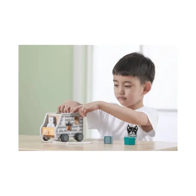 Jucarie de tras sortator forme geometrice camion polarb nc44041