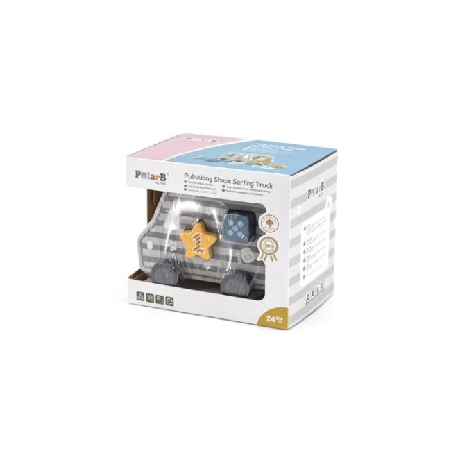 Jucarie de tras sortator forme geometrice camion polarb nc44041