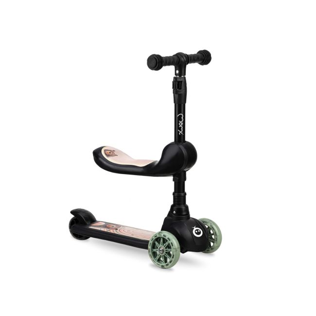 Trotineta transformabila 2in1 MoMi Kiuru - Black KRTHUBA00035