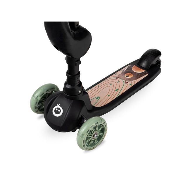 Trotineta transformabila 2in1 MoMi Kiuru - Black KRTHUBA00035
