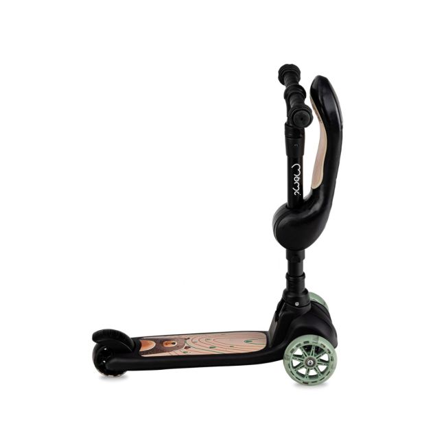 Trotineta transformabila 2in1 MoMi Kiuru - Black KRTHUBA00035