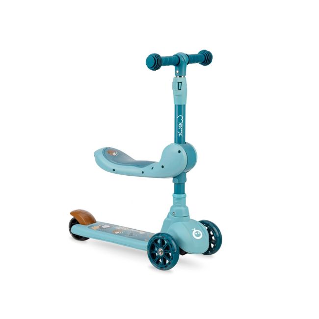 Trotineta transformabila 2in1 MoMi Kiuru - Blue KRTHUBA00036