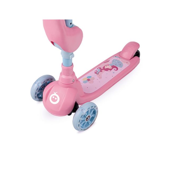 Trotineta transformabila 2in1 MoMi Kiuru - Pink KRTHUBA00034
