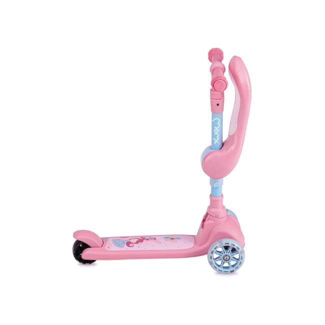 Trotineta transformabila 2in1 MoMi Kiuru - Pink KRTHUBA00034
