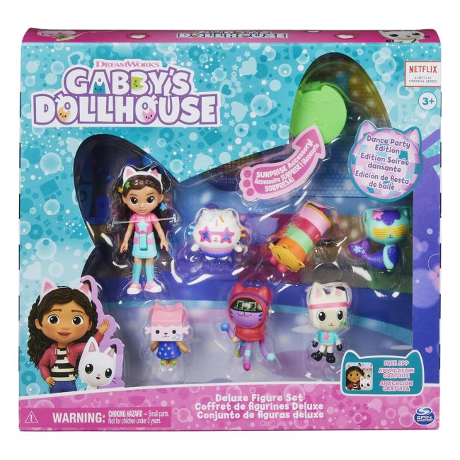 GABBYS DOLLHOUSE SET 7 FIGURINE DE LUX VIV6064152