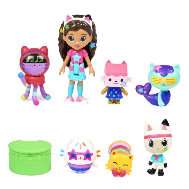 GABBYS DOLLHOUSE SET 7 FIGURINE DE LUX VIV6064152
