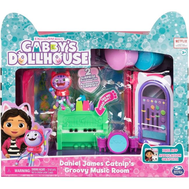 GABBYS DOLLHOUSE SET CAMERA DE MUZICA VIV6065830