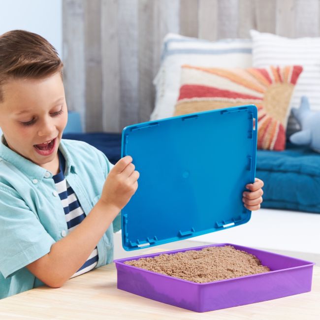 KINETIC SAND SET REGATUL NISIPULUI DE PLAJA VIV6067801