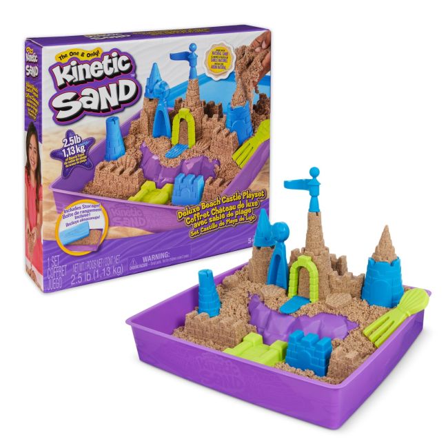 KINETIC SAND SET REGATUL NISIPULUI DE PLAJA VIV6067801