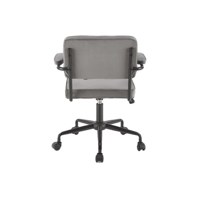 Scaun birou copii hm fidel gri velvet drm10181