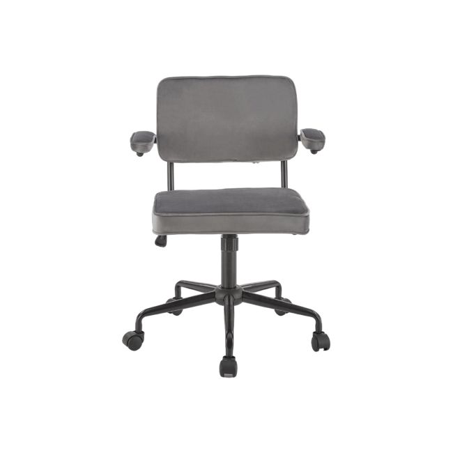 Scaun birou copii hm fidel gri velvet drm10181