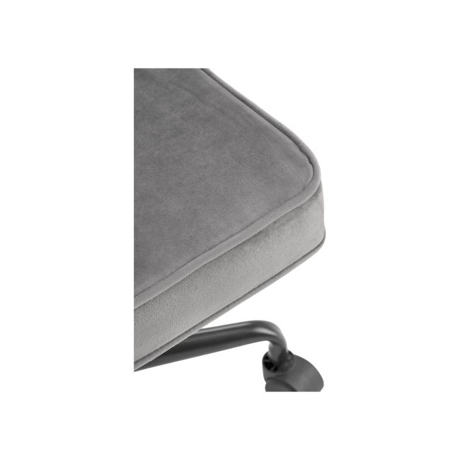 Scaun birou copii hm fidel gri velvet drm10181