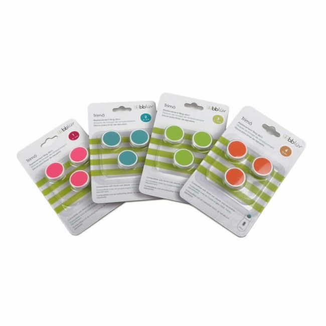 Set capete de rezerva pentru pila electrica, Trimo, Prima etapa, 0-3 luni, Bbluv, Multicolor BYNBBL-B0157