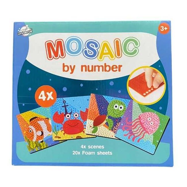 Set creativ Mozaic 4 Animale Marine 4 Fise SunCity ARJ054755A BBJARJ054755A_Initiala