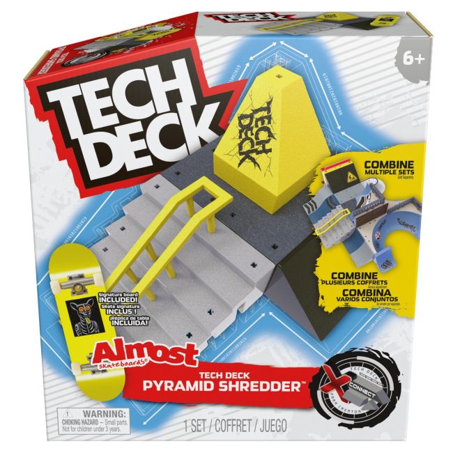TECH DECK PACHET XCONNECT FINGERBOARD PYRAMID SHREDDER VIV6066508_20141008