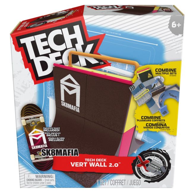 TECH DECK PACHET XCONNECT FINGERBOARD SK8MAFIA VERT WALL VIV6066508_20141010