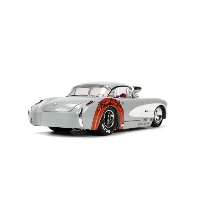 JADA MASINUTA METALICA BUGS BUNNY 1957 CHEVROLET CORVETTE 1:24 VIV253255041