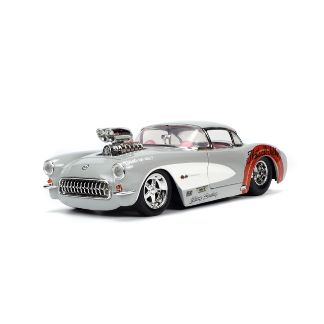 JADA MASINUTA METALICA BUGS BUNNY 1957 CHEVROLET CORVETTE 1:24 VIV253255041