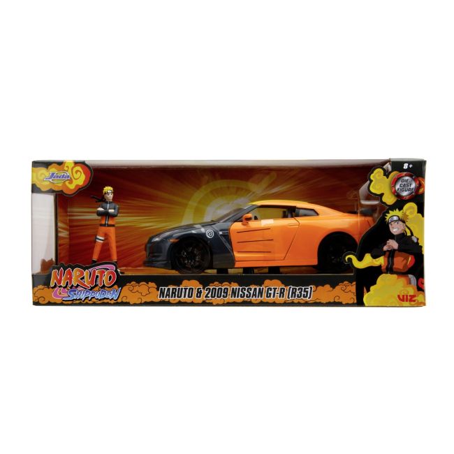 JADA MASINUTA METALICA NARUTO 2009 NISSAN GT R 1:24 VIV253255054