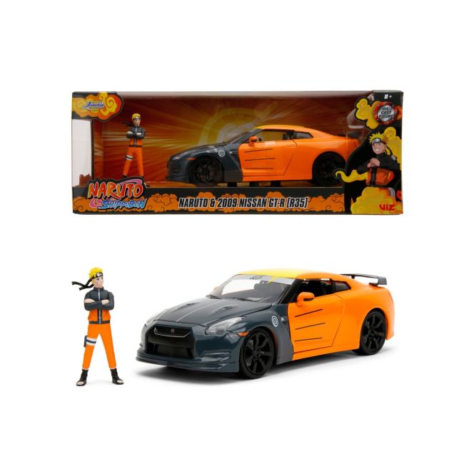JADA MASINUTA METALICA NARUTO 2009 NISSAN GT R 1:24 VIV253255054