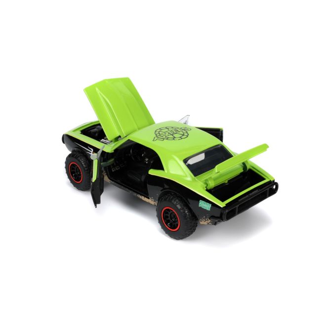 JADA MASINUTA METALICA TESTOASELE NINJA RAPHAEL CHEVY CAMARO 1:24 VIV253285001