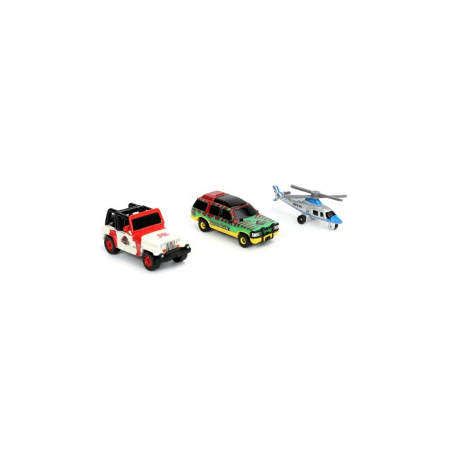 JADA SET 3 MASINUTE METALICE JURASSIC 4CM VIV253251012