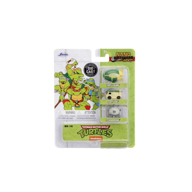 JADA SET 3 MASINUTE METALICE TESTOASELE NINJA 4CM VIV253281000