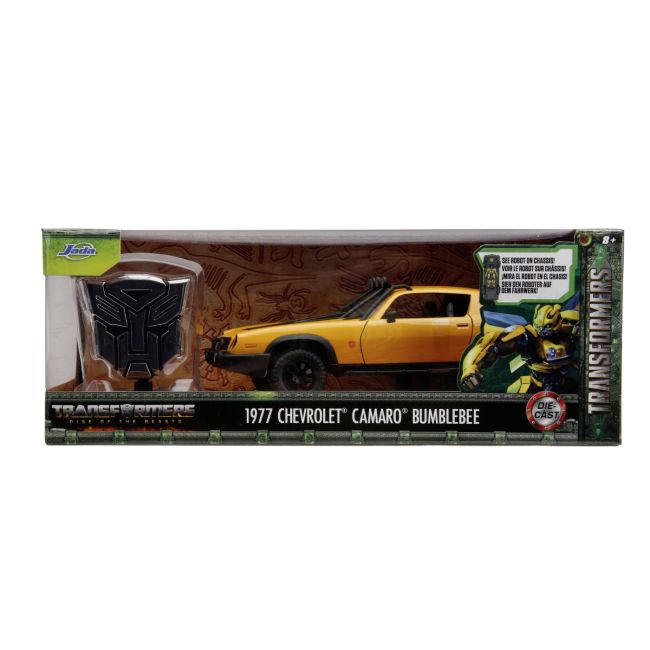 JADA TRANSFORMERS MASINUTA METALICA BUMBLEBEE CHEVROLET CAMARO 1:24 VIV253115010
