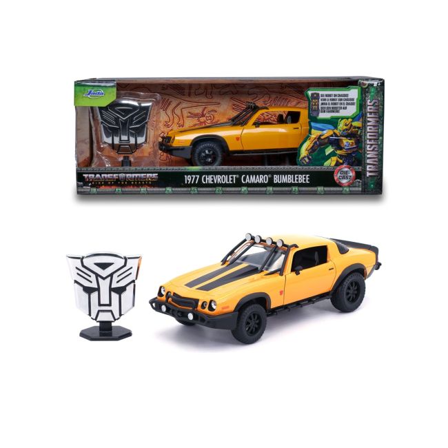 JADA TRANSFORMERS MASINUTA METALICA BUMBLEBEE CHEVROLET CAMARO 1:24 VIV253115010