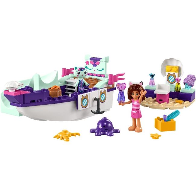 LEGO GABBYS DOLLHOUSE BARCA CU SPA A LUI GABBY SI A PISIRENEI 10786 VIVLEGO10786