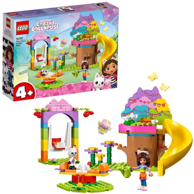 LEGO GABBYS DOLLHOUSE PETRECEREA IN GRADINA A MIAU ZANEI 10787 VIVLEGO10787