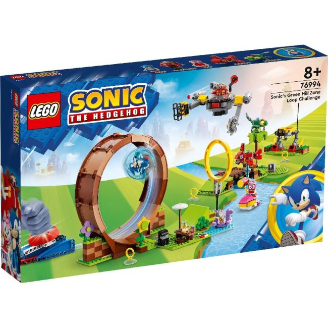 LEGO SONIC PROVOCAREA CU BUCLA A LUI SONIC DIN ZONA GREEN HILL 76994 VIVLEGO76994