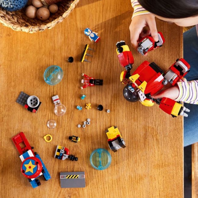 LEGO SONIC SONIC VS ROBOTUL DEATH EGG AL DR EGGMAN 76993 VIVLEGO76993