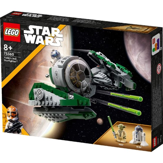 LEGO STAR WARS JEDI STARFIGHTER A LUI YODA 75360 VIVLEGO75360